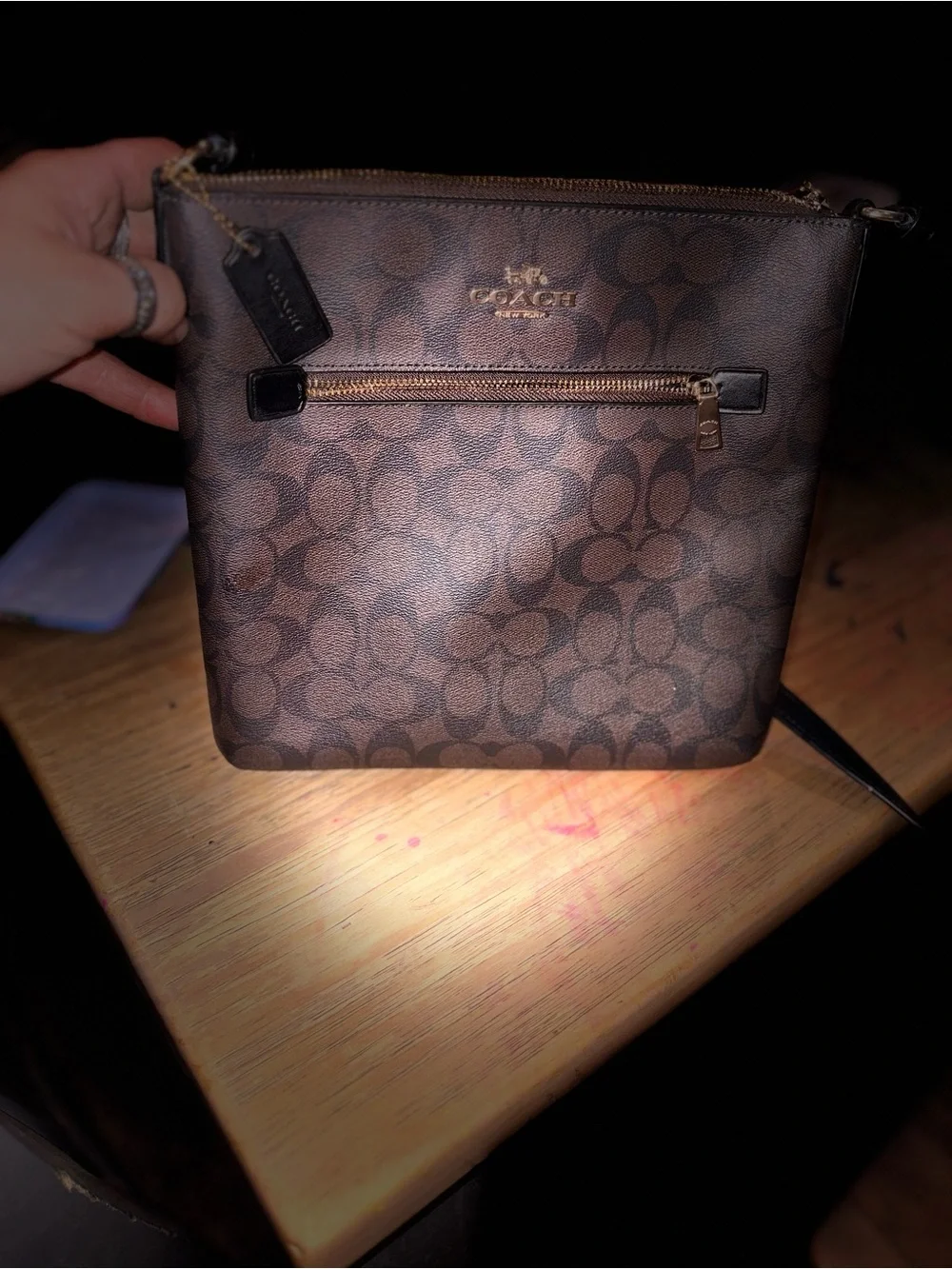 NWOT Coach Rowan crossbody